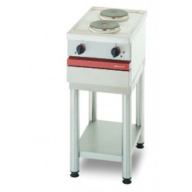 AMBASSADE - Table électrique A POSER - 2 plaques - 2 x 2 kW