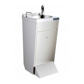 DISTFORM - Lave-mains sur piètement robinet électronique distributeur savon