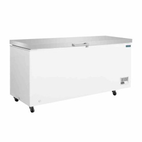 POLAR - Congélateur coffre avec couvercle inox série G 581 L