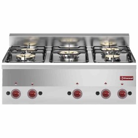 DIAMOND - Cuisinière Top 5 brûleurs gaz Série 600