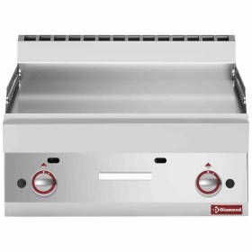 DIAMOND - Plaque de cuisson gaz lisse L. 700 mm