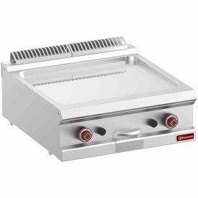 DIAMOND - Plaque de cuisson gaz lisse chrome module 1/1