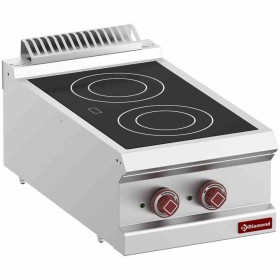 DIAMOND - Cuisinière électrique vitrocéramique 2 zones