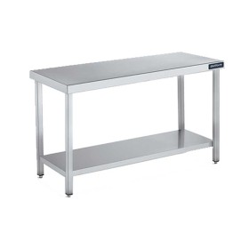 DISTFORM - Table inox centrale étagère P. 500 mm L. 600 mm