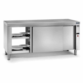 DISTFORM - Table chauffante centrale traversante 1200x700x850 3000 W