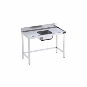 DISTFORM - Table du chef 2000x600 avec bac central et renforts