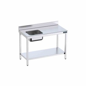 DISTFORM - Table du chef 1000x600 avec bac gauche et étagère