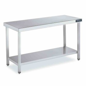 DISTFORM - Table centrale 700x700 avec étagère