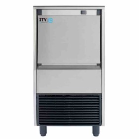 ITV ICEMAKERS - Machine à glaçons pleins condenseur air 45 kg/24h réserve 20 kg