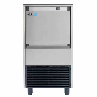 ITV ICEMAKERS - Machine à glaçons pleins condenseur air 45 kg/24h réserve 20 kg