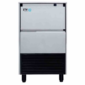 ITV ICEMAKERS - Machine à glaçons pleins condenseur air 46 kg/24h réserve 20 kg pompe de vidange