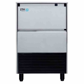 ITV ICEMAKERS - Machine à glaçons pleins condenseur air 59 kg/24h réserve 25 kg pompe de vidange