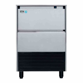 ITV ICEMAKERS - Machine à glaçons pleins condenseur air 75 kg/24h réserve 35 kg pompe de vidange