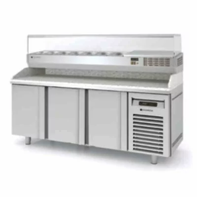 CORECO - Meuble pizza 600 positif 3 portes