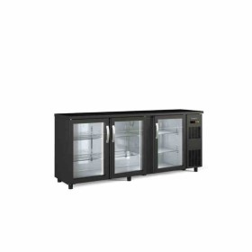 CORECO - Arrière-bar positif 3 portes vitrées battantes 490 L