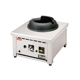 NAYATI - Wok gaz de table brûleur éco avec couronne wok série 650