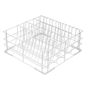 SMEG - Panier fond incliné 5 rangées verres à pied Ø 72 mm 500 x 500 mm