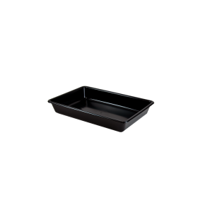 GILAC - Bac plat 8 L en ABS - noir