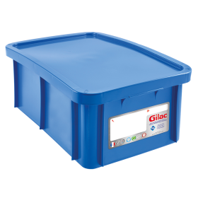 GILAC - Bac 35 L Gilactiv®  + couvercle - bleu 