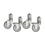 MORETTI FORNI - Jeu de 4 roulettes pour support four
