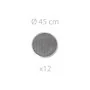 MORETTI FORNI - Lot de 12 grilles normales Ø 45 cm