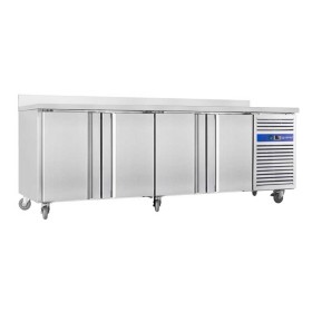 CUISTANCE - Table réfrigérée négative avec dosseret 4 portes 616 L
