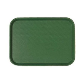 CAMBRO - Lot de 24 plateaux polypropylène à rebord élevé 345 x 265 Vert