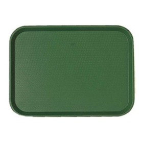 CAMBRO - Lot de 24 plateaux polypropylène à rebord élevé 410 x 300 Vert