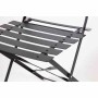 BOLERO - Lot de 2 chaises de terrasse en acier coloré noires