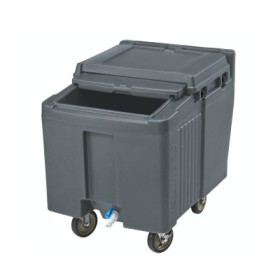 CAMBRO - Chariot à glace couvercle coulissant 125 L