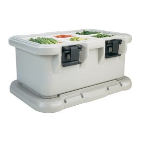 CAMBRO - Conteneur de transport isotherme gris moucheté GN 1/1 200 mm