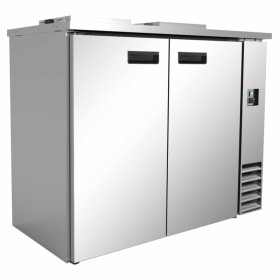 L2G - Cellule à déchets réfrigérée en inox 2 portes