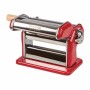 IMPERIA - Machine à pâtes manuelle en acier chromé rouge