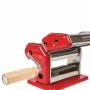 IMPERIA - Machine à pâtes manuelle en acier chromé rouge