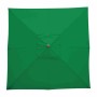 BOLERO - Parasol carré 2,5m vert