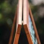OLYMPIA - Panneau de trottoir cadre en bois 860 x 560 mm