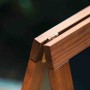 OLYMPIA - Panneau de trottoir cadre en bois 860 x 560 mm