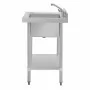 VOGUE - Plonge 1 bac profondeur 600 mm inox