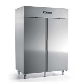 AFINOX - Armoire froide positive cuve inox emboutie GN 2/1 2 portes 1400 L