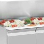 DIAMOND - Table frigorifique ventilée 2 portes gamme 600 sans dosseret