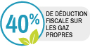 Label sur la déduction fiscale des gaz propres