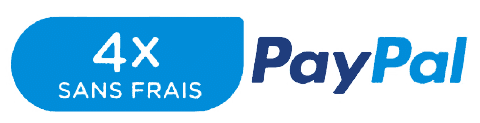 Paiement Paypal 4X sans frais