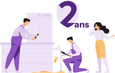 Garantie totale 2 ans