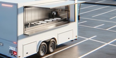 L'équipement d'un container cuisine pour Groupama Team France